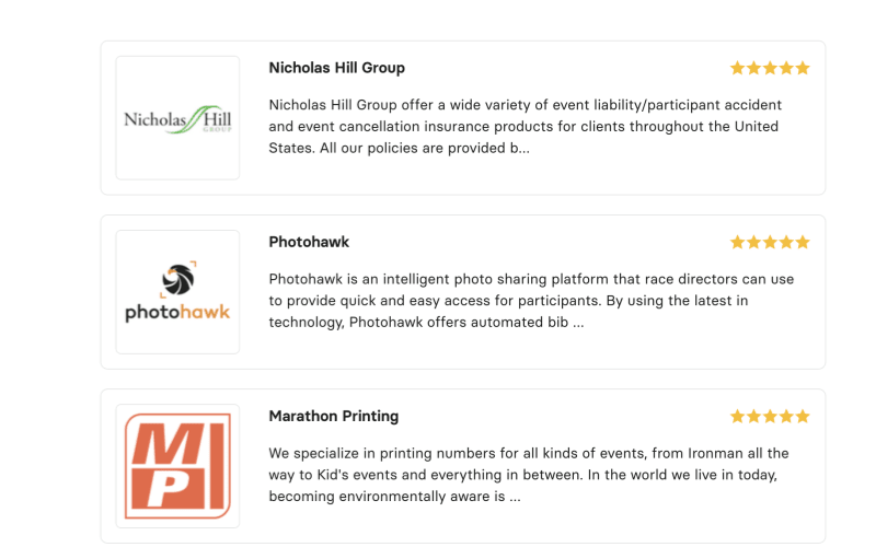 vendor directory